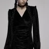Punk Rave Clothing Malice Velvet Mini Dress 1 Punk Rave Clothing Malice Velvet Mini Dress
