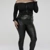 Punk Rave Clothing Marcia Biker Trousers | Plus Size