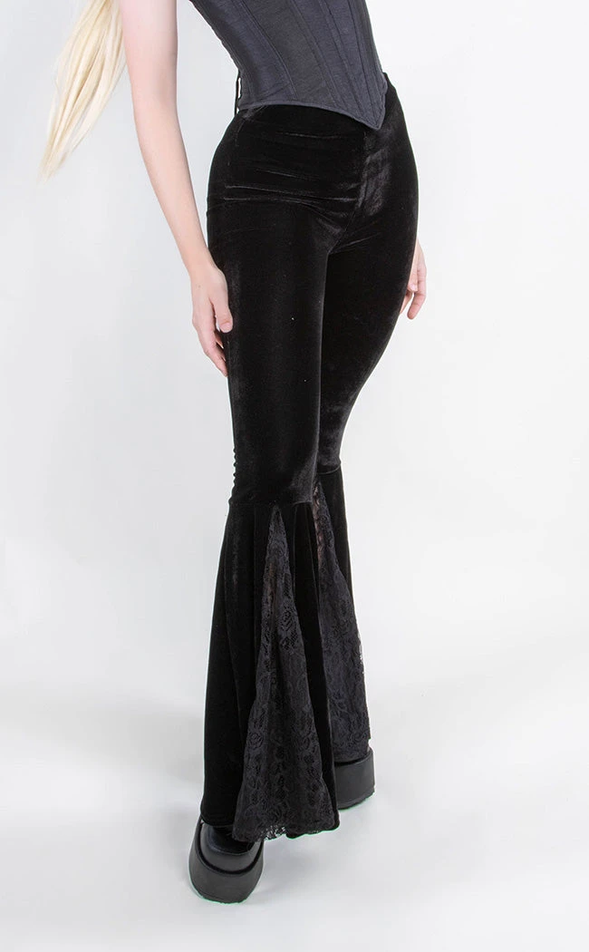 Killstar Clothing Marisol Velvet Bell Bottoms 13 Killstar Clothing Marisol Velvet Bell Bottoms