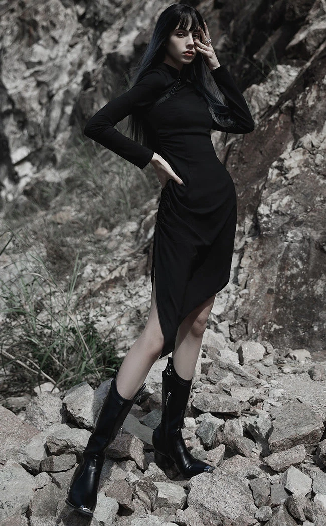 Punk Rave Maxine Asymmetrical Dress 4 Punk Rave Maxine Asymmetrical Dress