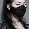 Punk Rave New Arrivals Melodrama Face Mask | Black