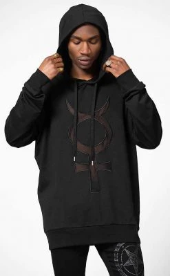 Killstar Mercury Rising Pull-Over Hoodie Clothing