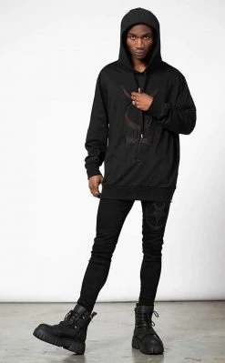 Killstar Mercury Rising Pull-Over Hoodie Clothing