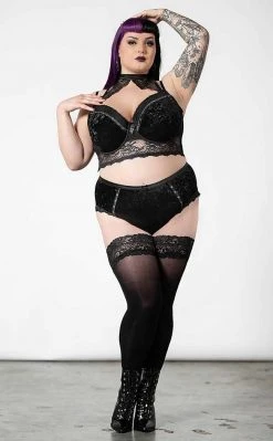 Killstar Mercy Lace Bra | Black Clothing 11 Killstar Mercy Lace Bra | Black Clothing