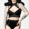Killstar Mercy Lace Bra | Black Clothing 1 Killstar Mercy Lace Bra | Black Clothing