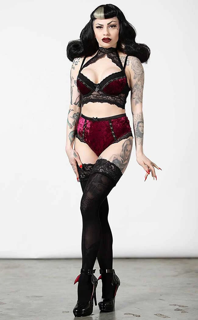 Killstar Mercy Lace Bra | Blood Clothing 4 Killstar Mercy Lace Bra | Blood Clothing