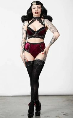 Killstar Mercy Lace Bra | Blood Clothing 10 Killstar Mercy Lace Bra | Blood Clothing