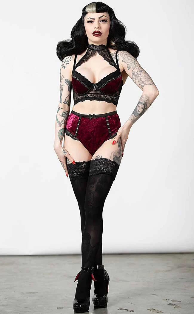Killstar Mercy Lace Bra | Blood Clothing 5 Killstar Mercy Lace Bra | Blood Clothing