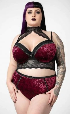 Killstar Mercy Lace Bra | Blood Clothing