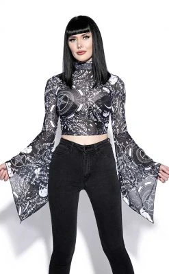 BlackCraft Mesh Bell Sleeve | Dream State