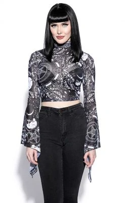 BlackCraft Mesh Bell Sleeve | Dream State