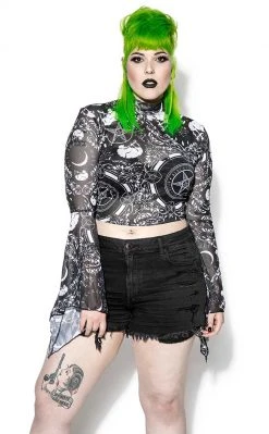 BlackCraft Mesh Bell Sleeve | Dream State