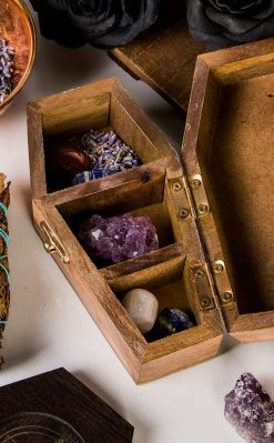 The Haunted Mansion Mini Coffin Shadow Box Jewellery