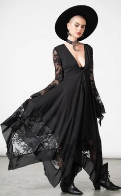 Killstar Misty Night Maxi Dress