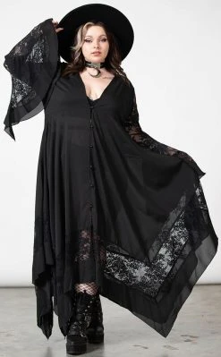 Killstar Misty Night Maxi Dress