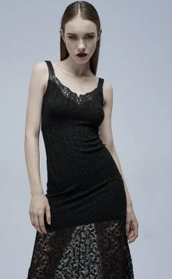 Punk Rave Clothing Monday Lace Slip Dress