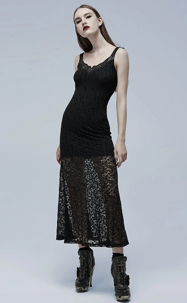 Punk Rave Clothing Monday Lace Slip Dress 3 Punk Rave Clothing Monday Lace Slip Dress