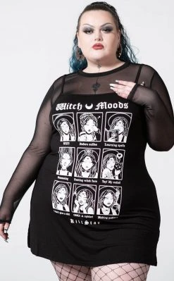 Killstar Moody 2 Layer Dress Clothing