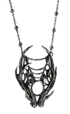 Restyle Moon Antler Necklace | Silver Accessories