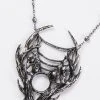 Restyle Moon Antler Necklace | Silver Accessories