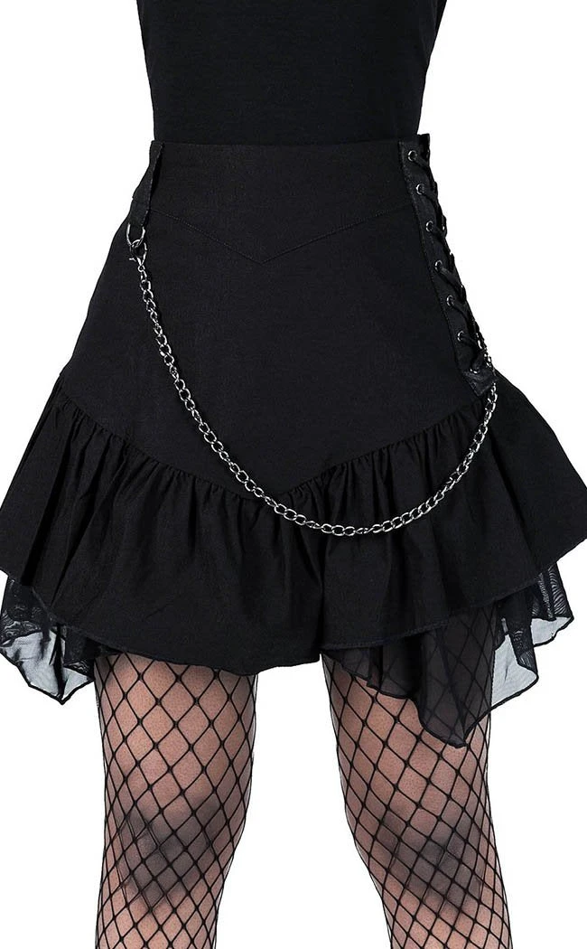 Killstar Moonspell Mini Skirt 3 Killstar Moonspell Mini Skirt