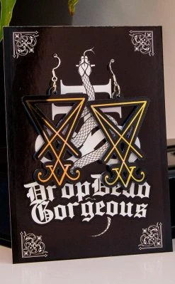 Drop Dead Gorgeous Jewellery Morningstar Holo Earrings