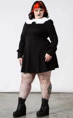 Killstar Clothing Mystra Collar Dress