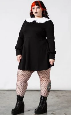 Killstar Clothing Mystra Collar Dress