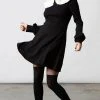 Killstar Clothing Mystra Collar Dress