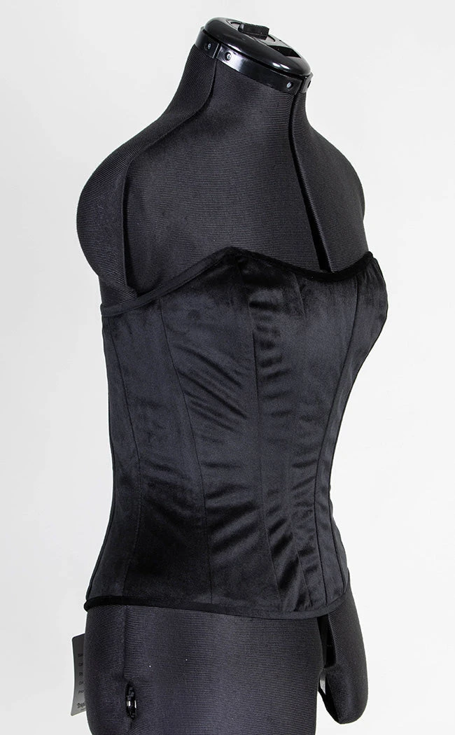 Tragic Beautiful Nemesis Velvet Corset 11 Tragic Beautiful Nemesis Velvet Corset