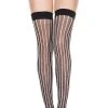 Music Legs Clothing Night Creature Striped Stockings