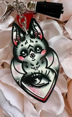 Drop Dead Gorgeous Night Vision Keychain Accessories