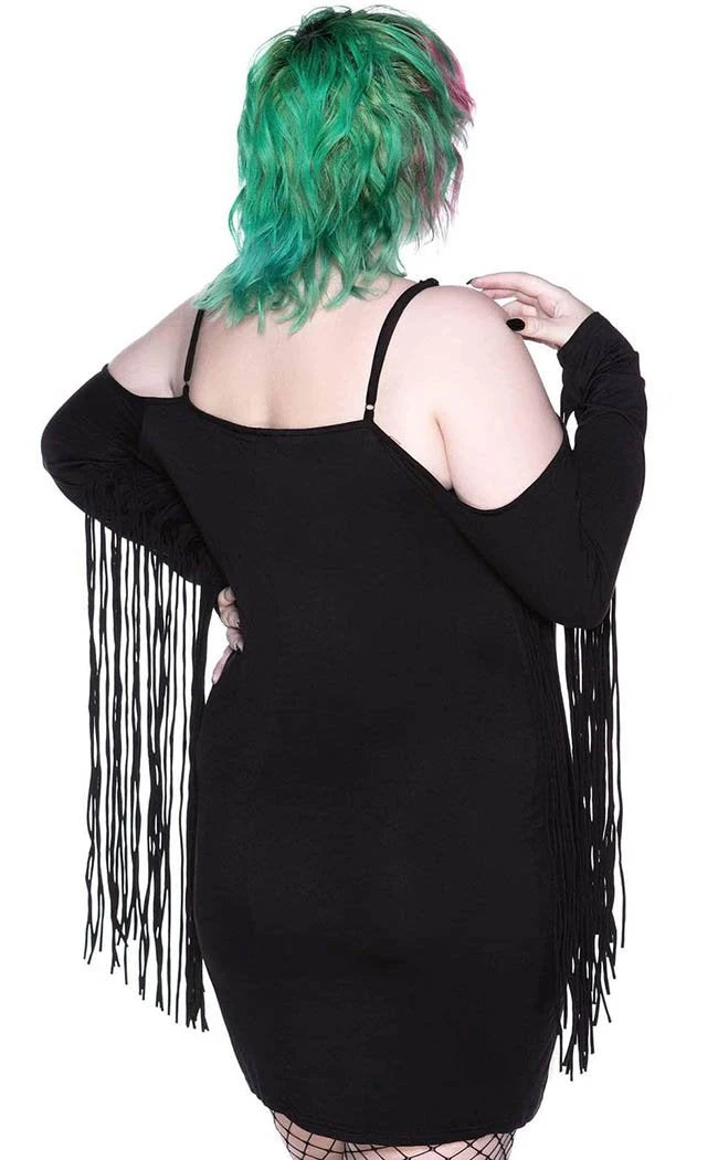 Killstar Nix Fringe Dress Clothing 6 Killstar Nix Fringe Dress Clothing