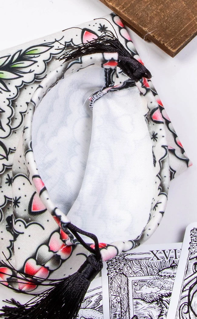 Drop Dead Gorgeous No Regrets Velvet Tarot Bag Home Decor 6 Drop Dead Gorgeous No Regrets Velvet Tarot Bag Home Decor