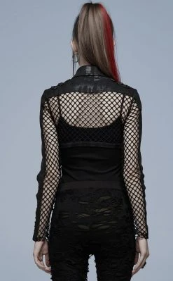 Punk Rave Noctura Cropped Jacket