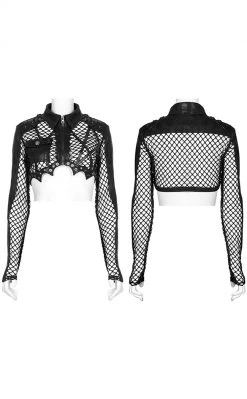 Punk Rave Noctura Cropped Jacket