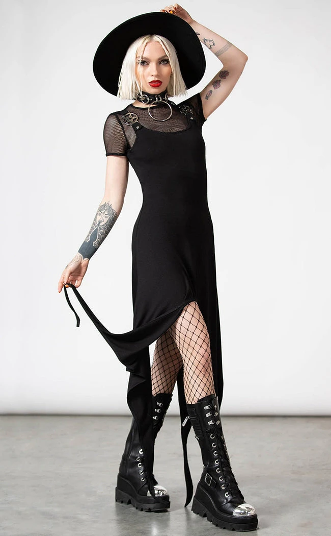 Killstar Nocturna Hanky Panky Dress Clothing 3 Killstar Nocturna Hanky Panky Dress Clothing