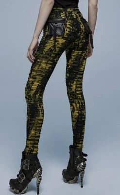 Punk Rave Clothing Noxious Shredded Leggings