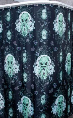 Rose Demon Oogie Boogie Shower Curtain Home & Gifts