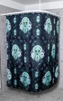 Rose Demon Oogie Boogie Shower Curtain Home & Gifts