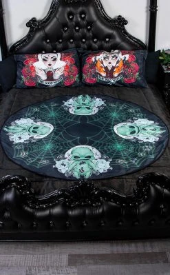 Rose Demon Home & Gifts Oogie Boogie Tablecloth | Round 14 Rose Demon Home & Gifts Oogie Boogie Tablecloth | Round
