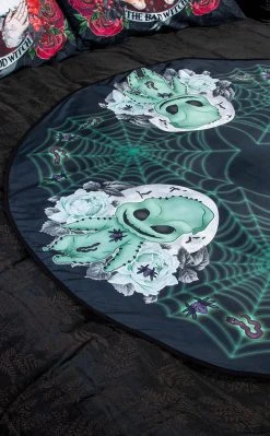 Rose Demon Home & Gifts Oogie Boogie Tablecloth | Round 17 Rose Demon Home & Gifts Oogie Boogie Tablecloth | Round
