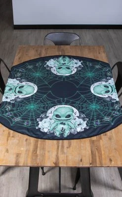 Rose Demon Home & Gifts Oogie Boogie Tablecloth | Round