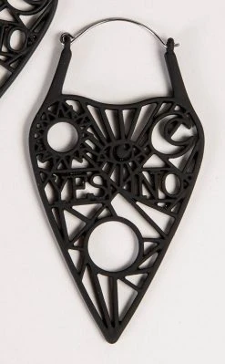 TB Jewellery Openwork Planchette Plug Hoops | Earrings