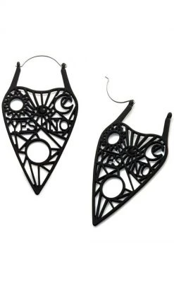 TB Jewellery Openwork Planchette Plug Hoops | Earrings