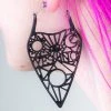 TB Jewellery Openwork Planchette Plug Hoops | Earrings