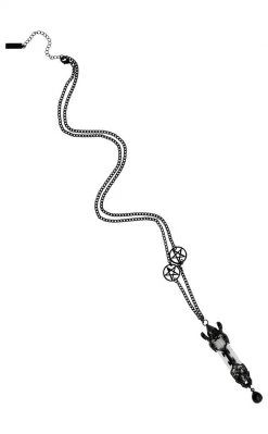 Killstar Ophelia Vial Necklace | Black