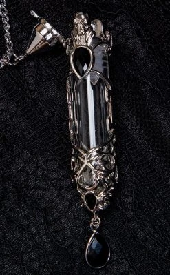 Killstar Ophelia Vial Necklace | Silver