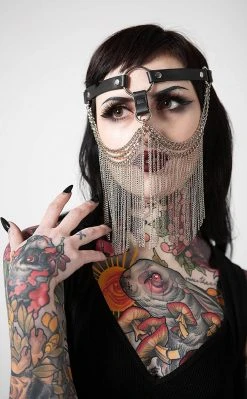 Killstar Orb Chain Mask