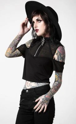Killstar Clothing Orb Crop Top